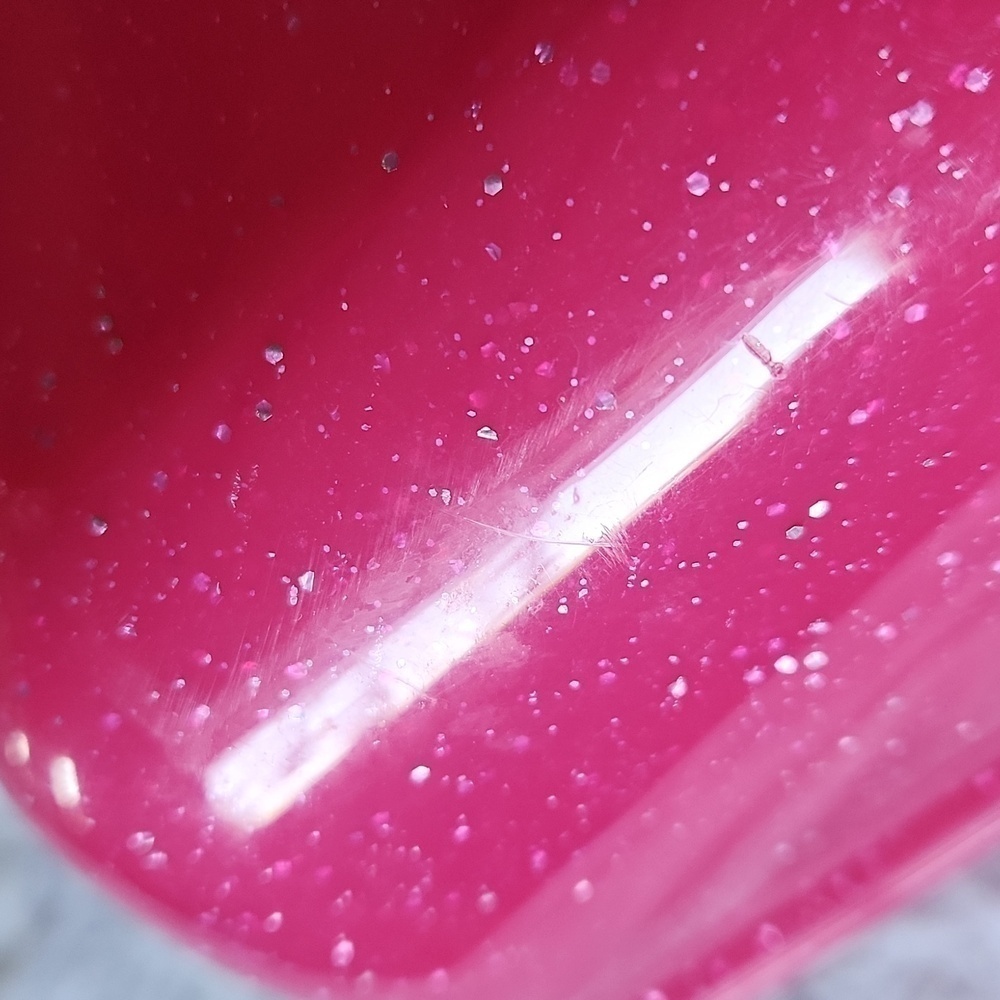 Caboodles Girl On The Go Pink Jelly Glitter Makeup Case,Retro,Y2K,HTF - Picture 9 of 10